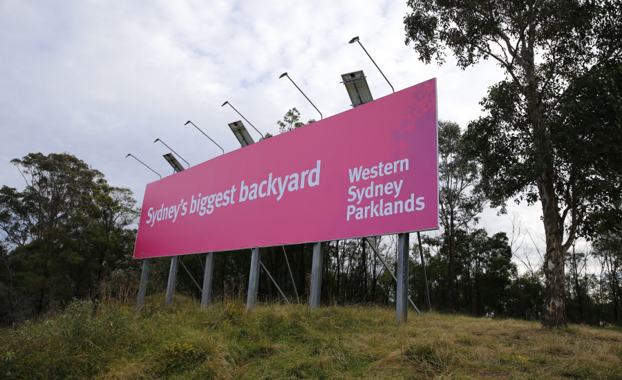 sydneys biggest backyard sign